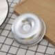 Ezüst színű - Mini kuglóf forma - Fánk forma - fém sütőforma