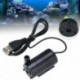 Nincs szín - USB 1 méteres kábel némítása kis vízi szivattyú Mini merülő haltartály szivattyú eszköz AU