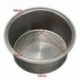 Nincs szín - 2 csésze kávészűrő kosár nem nyomás alatt Breville Delonghi Krups 51mm