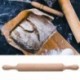 Nincs szín - 
 Tészta Roller Non Stick fából készült fogantyú sodrófa sütik Pizza sütemény sütő eszköz