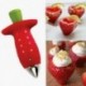 Nincs szín - Strawberry Berry Stem Gem Leaves Huller Remover Removal Fruit Corer Kitchen eszköz