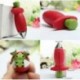Nincs szín - Strawberry Berry Stem Gem Leaves Huller Remover Removal Fruit Corer Kitchen eszköz