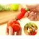 Nincs szín - Strawberry Berry Stem Gem Leaves Huller Remover Removal Fruit Corer Kitchen eszköz