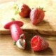 Nincs szín - Strawberry Berry Stem Gem Leaves Huller Remover Removal Fruit Corer Kitchen eszköz