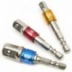 Nincs szín - 3 db-os hatlapú fúrófejű foglalatadapter 1/4 &quot 3/8&quot  1/2 &quot meghajtású elektromos ütvecsavarozó