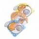 Nincs szín - 50db Gudetama Lazy Egg matricák Kawaii Cartoon DIY Scrapbooking Label Decal