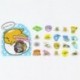 Nincs szín - 50db Gudetama Lazy Egg matricák Kawaii Cartoon DIY Scrapbooking Label Decal