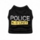 XS - Kis kutya macska mellény rendőrségi kiskutya póló kabát kisállat ruha nyári ruházat jelmezek