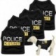 XS - Kis kutya macska mellény rendőrségi kiskutya póló kabát kisállat ruha nyári ruházat jelmezek