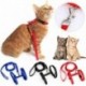 Piros - Cat Puppy állítható hámgallér gallér nejlon póráz ólom biztonsági biztonsági kötél 4 színes