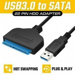 Nincs szín - USB 3.0 - 2.5 &quot SATA III merevlemez-adapter kábel SATA - USB 3.0 átalakító US