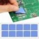 Nincs szín - 100db Thermal Pad GPU CPU hűtőborda hűtés vezetőképes szilikon betétek 10x10x1mm