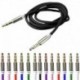 Nincs szín - 3,5 mm-es férfi-férfi segédkábel sztereó audiokábel autós telefon iPod MP3-hoz