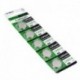 5db 3V CR2016 - 5/10 / 100PCS alkáli érme gombelem a robusztus játékóra távirányítóhoz