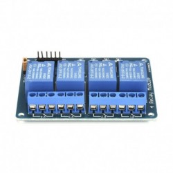 4 CH optocsatolóval (kék) - 1/2/4/8 csatornás 5V relés pajzs modul panel az Arduino Raspberry Pi ARM US számára