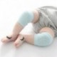 Sötétkék - Csecsemő kisgyermek puha csúszásgátló könyökpárna csúszó mászó térdvédő gyerekek baba széf