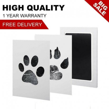 Nincs szín - Baby Safe Inkless Touch Footprint Handprint Ink Pad Mess Free Record emlékére