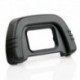 Nincs szín - DK-21 gumi EyeCup okulár Nikon D7000 D300 D80 D90 D600 D610 D750 fekete