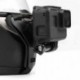 Nincs szín - Utazási motorkerékpár bukósisak álltartó tartó GoPro Hero 8/7/6/5 fényképezőgéphez fekete