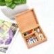 Nincs szín - Babaház miniatűr művész fa festék szerszámdoboz pigment lakberendezési tartozék 1:12