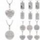Locket üreges szív fénykép - Új egyszerű édes szavak Szeretem ezüst tónusú medál nyaklánc lánc legjobb szerető