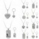 Locket üreges szív fénykép - Új egyszerű édes szavak Szeretem ezüst tónusú medál nyaklánc lánc legjobb szerető