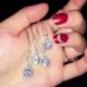 Nincs szín - Új divat Crystal Charm medál ékszer lánc vaskos nyilatkozat Choker nyaklánc