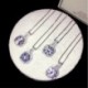 Nincs szín - Új divat Crystal Charm medál ékszer lánc vaskos nyilatkozat Choker nyaklánc