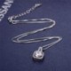Nincs szín - Új divat Crystal Charm medál ékszer lánc vaskos nyilatkozat Choker nyaklánc