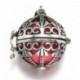 Nincs szín - Silver Locket nyaklánc illat illóolaj aromaterápiás diffúzor medál AU