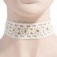 1 * - Gótikus Retro Csipke Virág Tetoválás Choker gallér nyaklánc divat punk fekete fehér