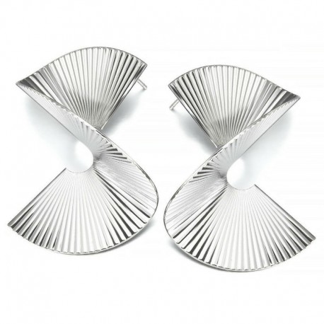 Design-15 ezüst (5 cm) - Boho geometriai kerek kör Dangle Drop fülbevaló fülbevalók női divat ékszerek