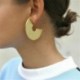Design-15 ezüst (5 cm) - Boho geometriai kerek kör Dangle Drop fülbevaló fülbevalók női divat ékszerek
