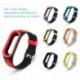 * 2 Szürke és zöld - Fit Xiaomi Mi Band 3/4 szilikon karkötő karszalag karóra csuklópánt csere