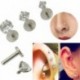 2mm - 16G drágakő kerek Tragus ajak gyűrű Monroe fülcsap fülbevaló test porc piercing