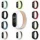 Piros - Cserélhető karkötő Xiaomi Mi band 3 4 sport karszalag lélegző hevederhez