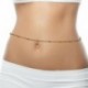 * 9 Arany - Szexi Boho női tengerparti bikini melltartó hám nyaklánc derék has testlánc ékszerek
