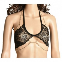 * 15 - Szexi Boho női tengerparti bikini melltartó hám nyaklánc derék has testlánc ékszerek