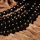 Piros - Szantálfa buddhista Buddha meditáció 6mm 216 ima gyöngy Mala karkötő nyaklánc