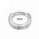 Ezüst-8mm - Septum Clicker Piercing ajakporc Tragus fülgyűrű karika csapok fülbevaló ékszerész
