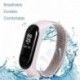Rózsaszín - Új a Xiaomi Mi Band 4 3 csere nylon heveder csuklópánt csuklószálas szalag UK