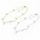 Ezüst - Vintage női csillag-choker galléros nyaklánc retro arany lánc Boho egyszerű ékszerek