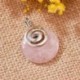 Vulkanikus - Természetes kristály kő tornádós medál csakra reiki gyógyító amulett energia ajándék_AU