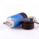 Mini LED USB tölthető színes zseblámpa
