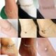 * 5 - Boho bokaváz karkötő Strand teknős gyöngy tengeri csillag kristály gyöngy lánc karkötő