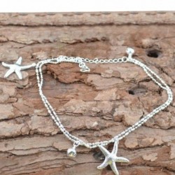 * 18 - Boho bokaváz karkötő Strand teknős gyöngy tengeri csillag kristály gyöngy lánc karkötő