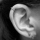 D - Ezüst Huggie Hoop fülbevaló fülpiercing Helix porc Tragus EarStud orrgyűrű
