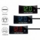 Zöld - 12V autós motorkerékpár digitális LED kijelző voltmérő feszültség volt mérő panel mérő