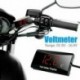 Zöld - 12V autós motorkerékpár digitális LED kijelző voltmérő feszültség volt mérő panel mérő