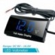 Zöld - 12V autós motorkerékpár digitális LED kijelző voltmérő feszültség volt mérő panel mérő